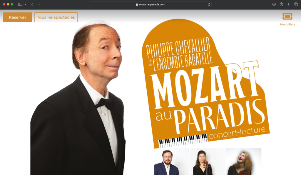 site web projet